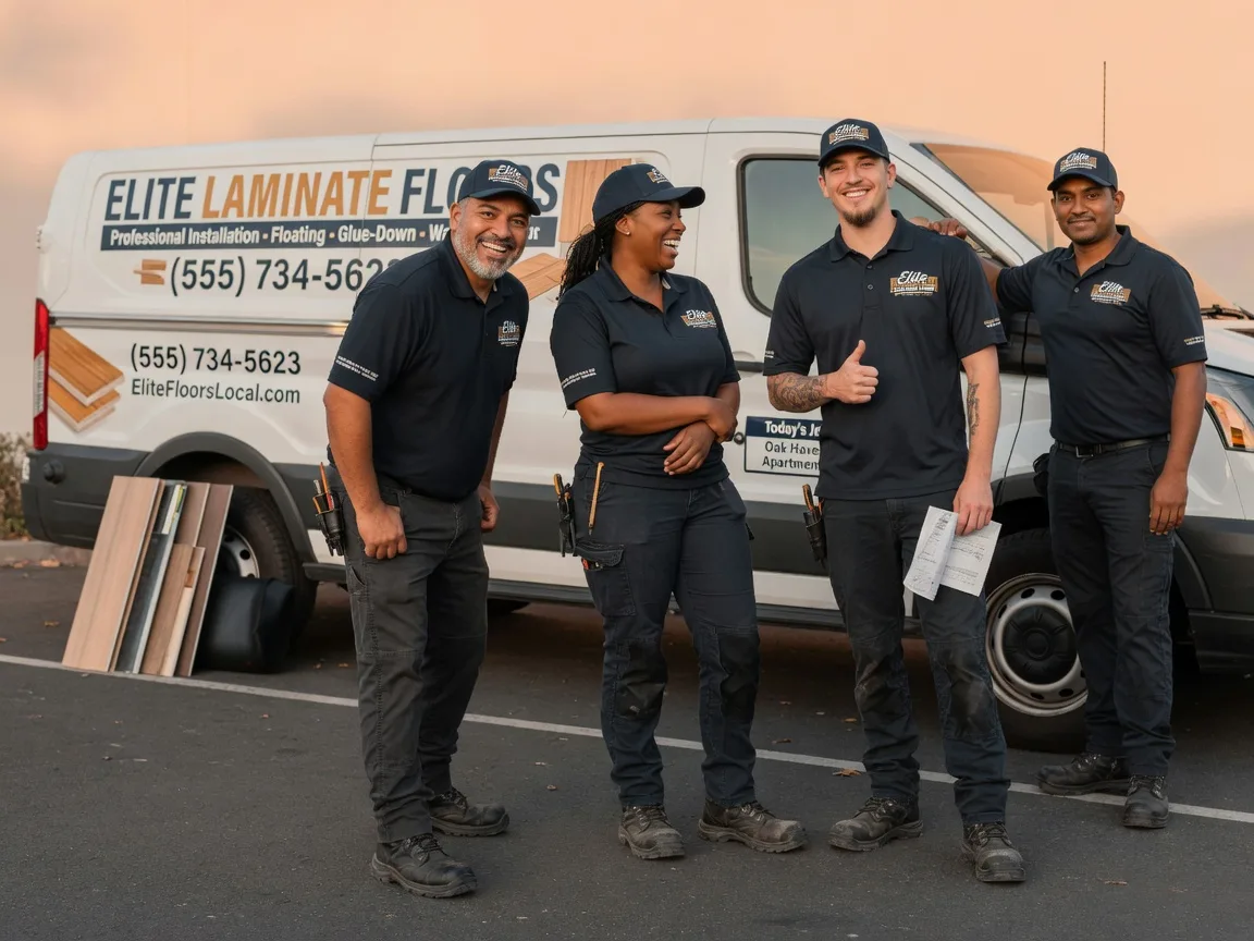 Laminate flooring installation company in Huffman, TX